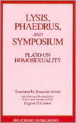 Lysis, Phaedrus, and Symposium (Great Books in Philosophy) By Plato, Benjamin Jowett (Editor) Cover Image