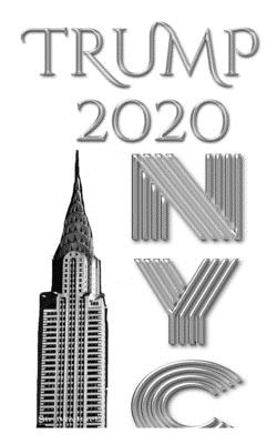 Trump-2020 Iconic Chrysler Building Sir Michael designer NYC writing Drawing Journal. By Michael Huhn Cover Image