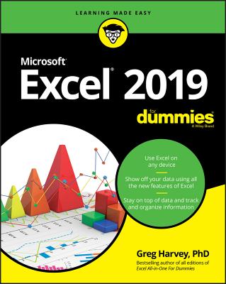 Excel 2019 for Dummies By Greg Harvey Cover Image