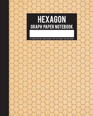 hexagon graph paper notebook 1 4 hexagonal graph paper hexagon notebook 8 x10 over 100 pages graph paper template graph paper notebook paperback greenlight bookstore