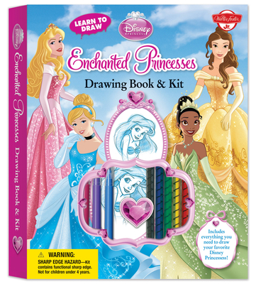 Learn to Draw Disney's Enchanted Princesses Drawing Book & Kit: Includes everything you need to draw your favorite Disney Princesses! (Licensed Learn to Draw)