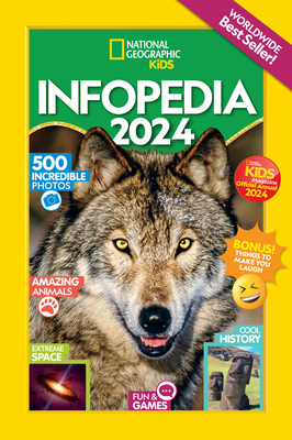 National Geographic Kids Infopedia 2024 (Almanac UK Edition) By National Geographic Cover Image