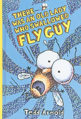 There Was an Old Lady Who Swallowed Fly Guy Cover Image