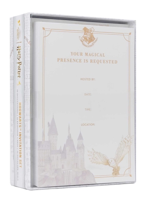 Harry Potter: Hogwarts Invitation Set (Set of 30) By Insights Cover Image