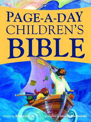 Page a Day Children's Bible By Rhona Davies, Marcin Piwowarski (Illustrator) Cover Image
