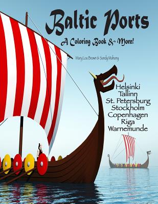 Baltic Ports; A Coloring Book & More! Cover Image