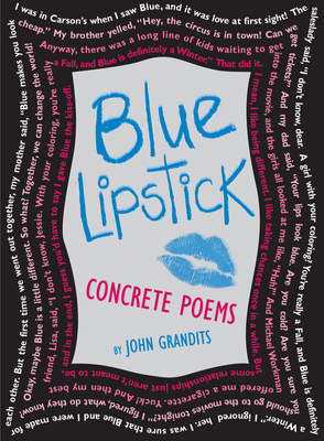 Blue Lipstick: Concrete Poems Cover Image