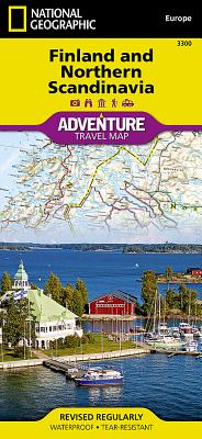 Finland and Northern Scandinavia (National Geographic Adventure Map #3300) By National Geographic Maps Cover Image