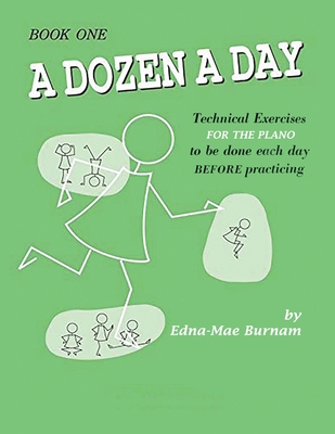 A Dozen a Day Book 1 (A Dozen a Day Series) By Edna Mae Burnam Cover Image