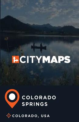 City Maps Colorado Springs Colorado, USA Cover Image