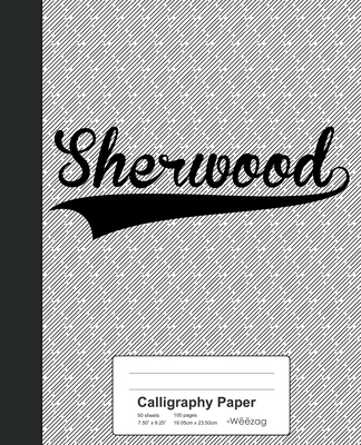 Calligraphy Paper: SHERWOOD Notebook Cover Image