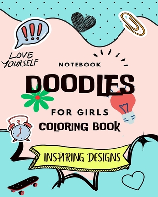 Doodles & Drawings: Sketch Book For kids Drawing Book with Girls