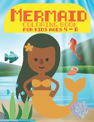 Kids Coloring Books: Cute Mermaid Coloring Books for Kids Aged 4-8  (Paperback)