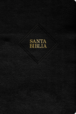 RVR 1960 Biblia letra gigante, negro, piel fabricada con índice (2023 ed.): Santa Biblia Cover Image