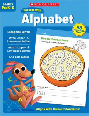Scholastic Success with Alphabet Workbook Cover Image