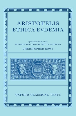 Aristotle's Eudemian Ethics (Oxford Classical Texts)