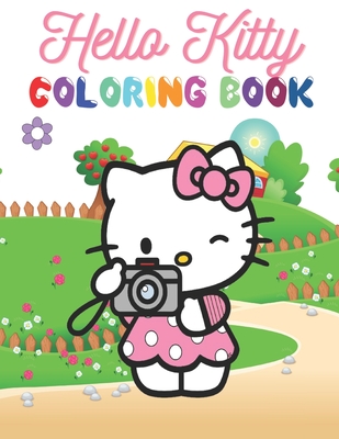 Cute Hello Kitty coloring page