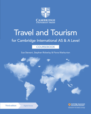 Cambridge International as and a Level Travel and Tourism Coursebook with Digital Access (2 Years) Cover Image