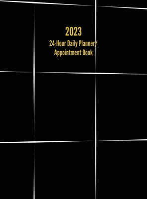 2023 24-Hour Daily Planner/ Appointment Book: Dot Grid Design (One Page per Day) By I. S. Anderson Cover Image