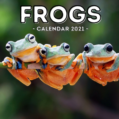 Frogs Calendar 2021: 16-Month Calendar, Cute Gift Idea For Frog Lovers Women & Men By Cautious Potato Press Cover Image