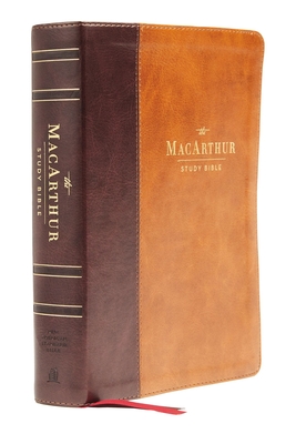 Nasb, MacArthur Study Bible, 2nd Edition, Leathersoft, Brown, Thumb Indexed, Comfort Print: Unleashing God's Truth One Verse at a Time Cover Image