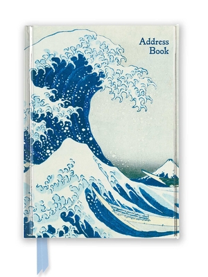 Hokusai: The Great Wave (Address Book) (Flame Tree Address Books) By Flame Tree Studio (Created by) Cover Image