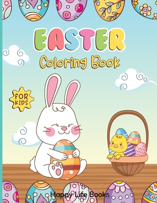 Easter Coloring Book: For Kids Aged 3-8