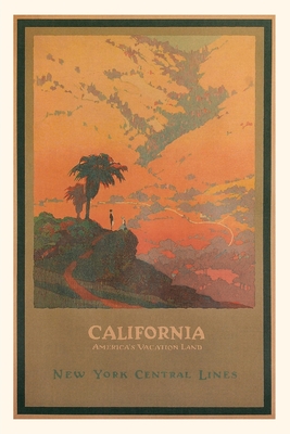 Vintage Journal Trevel Poster for California By Found Image Press (Producer) Cover Image