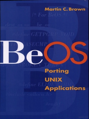 Beos: Porting UNIX Applications Cover Image