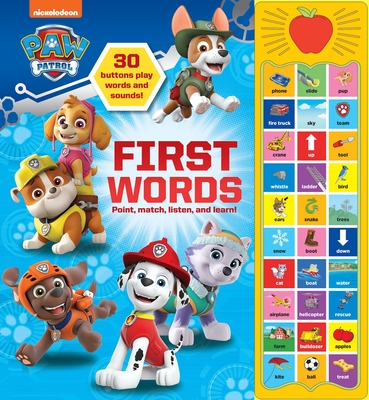 Nickelodeon Paw Patrol: First Words Sound Book [With Battery]