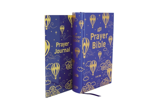 ICB Prayer Bible for Children - Navy and Gold By Thomas Nelson Cover Image