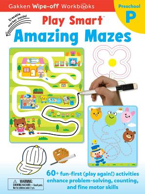 Cover for Play Smart Amazing Mazes Ages 2-4