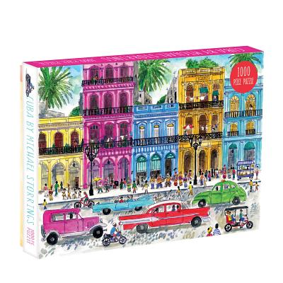 Michael Storrings Cuba 1000 Piece Puzzle By Galison, Michael Storrings (By (artist)) Cover Image