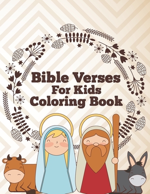 Bible Verses For Kids Coloring Book: Motivational And Inspiring Bible Verses Coloring Book For Kids (volume 3) Cover Image