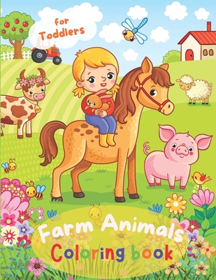 Download Farm Animals Coloring Book For Toddlers Cute Baby Farm Animals Coloring For Toddlers 2 4 Years Farming Coloring Book Paperback Eso Won Books