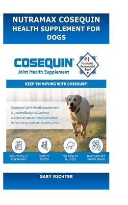 Nutramax Cosequin Maximum Strength Joint Health Supplement for Dogs - With Chondroitin, Hyaluronic Acid, Glucosamine, MSM, and 150 Chewable Tablets Cover Image