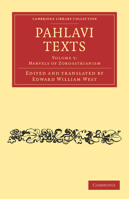 Pahlavi Texts Cover Image