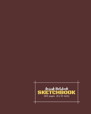 Amiesk Notebook - Sketch Book - 600 pages (8 x 10 inch) - Matte Cover By Amrita Gupta (Illustrator), Amiesk Book Publications Cover Image