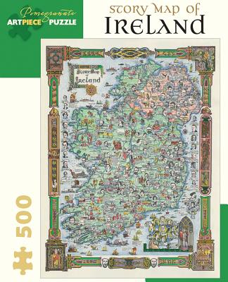Story Map of Ireland: 500 Piece Jigsaw Puzzle By Pomegranate Cover Image