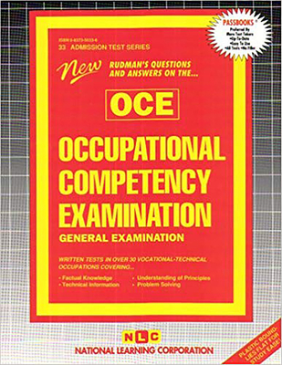 OCCUPATIONAL COMPETENCY EXAMINATION-GENERAL EXAMINATION (OCE): Passbooks Study Guide (Admission Test Series (ATS)) By National Learning Corporation Cover Image