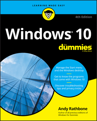 Windows 10 for Dummies By Andy Rathbone Cover Image