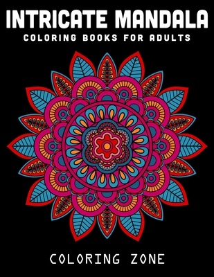 cool pattern mandalas coloring book stress- relief: Coloring Book For  Adults Stress Relieving Designs, 50 Intricate mandala adults with Detailed  Manda (Paperback)