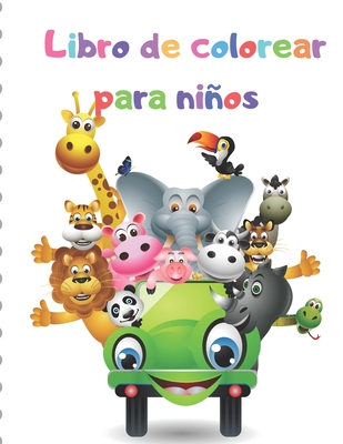 Libro de colorear para niños: Mi primer gran libro de colorear Cover Image
