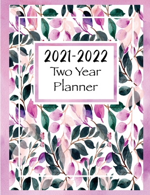 2021-2022 Two Year Planner: Two Year Monthly Planner and Calendar, Large size By Skribent Cover Image