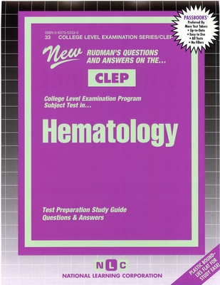 Hematology (College Level Examination Program Series #33) Cover Image