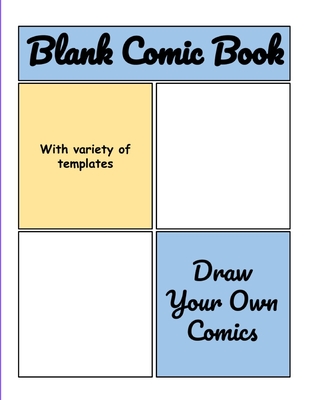 Comic Book Blank for kids (Paperback)