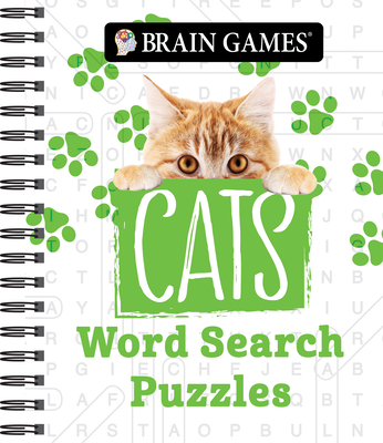 Brain Games - Cats Word Search Puzzles By Publications International Ltd, Brain Games Cover Image
