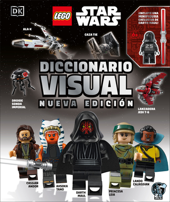 LEGO Star Wars Diccionario visual: Nueva edición (Visual Dictionary Updated Edition): Con una minifigura exclusiva de LEGO Star Wars Cover Image