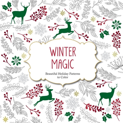 Winter Magic: Christmas Patterns to Color (Color Magic Series)