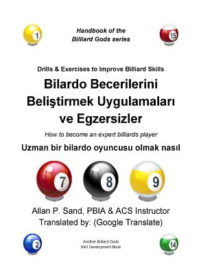 Drills & Exercises to Improve Billiard Skills (Turkish): How to Become an Expert Billiards Player Cover Image